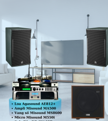 COMBO dàn karaoke gia đình 2