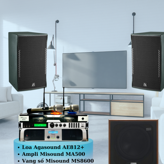 COMBO dàn karaoke gia đình 2