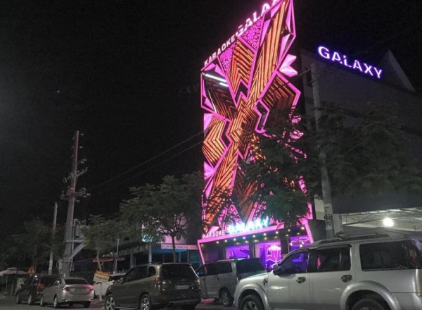 Công trình lắp loa JBL KP series Karaoke Galaxy Đồng Tháp