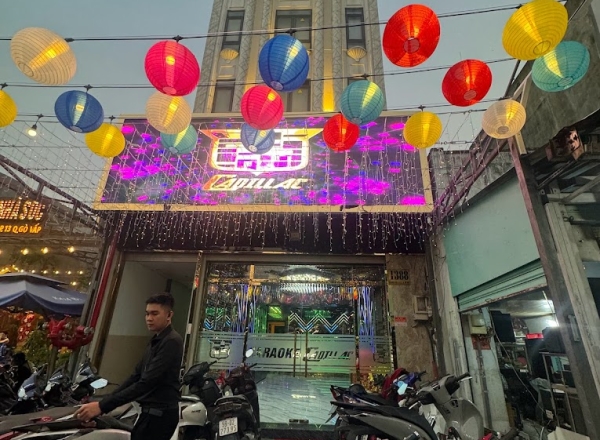 Công trình lắp loa Agasound tại karaoke Cadilac tại Gò Vấp